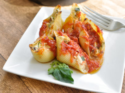 Conchiglioni alla norma